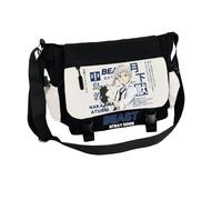 Xinchangda BSD Dazai Osamu - Bolsos cruzados de anime Nakahara Chuuya, bolsa de mensajero Nakajima Atsushi, bolsa cruzada ligera e impermeable con solapa y correa ajustable, Tipo 4, 30 x 26 x 11CM