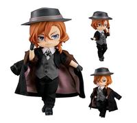 Xinchangda Bungo Stray Dogs Figuras de Nakahara Chuuya/Dazai Osamu, figura de anime movible, ropa real extraíble, figura de acción de anime
