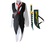 Xinchangda Disfraz de cosplay de The Seven Deadly Sins: Wrath of the Gods, cosplay de anime de Meliodas para Halloween, Navidad, carnaval, fiesta, LostVayne