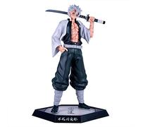 Xinchangda Figura de acción de anime Shinazugawa Sanemi, figura de 30 cm, estatua de PVC, modelo de figura de acción, colección de postura de pie, adornos, juguetes, regalos