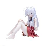 Xinchangda Figura de Elaina Figura de anime de niña sentada en posición de 10 cm, modelo de PVC, figura de anime Elaina, adornos para decoración de escritorio
