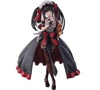 Xinchangda Figura de Tokisaki Kurumi de Tokisaki Kurumi, figuras de anime, estatua de 25 cm, modelo de PVC, figura de acción, decoración de escritorio, adornos coleccionables de manga