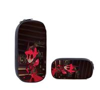 Xinchangda Hazbin Hotel - Estuche para lápices de anime Alastor Vaggie/Angel Dust/Charlie Morningstar - Bolsa para bolígrafos de gran capacidad para estudiantes, bolsa de papelería de anime, tipo7,