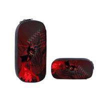 Xinchangda Hazbin Hotel - Estuche para lápices de anime Alastor Vaggie/Angel Dust/Charlie Morningstar - Bolsa para bolígrafos de gran capacidad para estudiantes, bolsa de papelería de anime, tipo4,