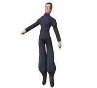 Xinchangda JJK Geto Suguru - Figura de peluche suave de 38 cm | JJK - Divertida figura acolchada suave, personaje de anime de articulación activa, adorno, algodón PP