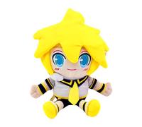 Xinchangda Kagamine Rin - Figura suave de anime de peluche Kagamine Len, almohada suave de personajes de dibujos animados, decoración de sofá para el hogar