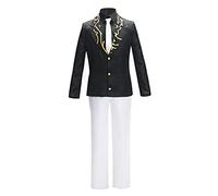 Xinchangda Kibutsuji Muzan - Disfraz de cosplay para hombre, Halloween, Navidad, carnaval, fiesta, uniformes, conjunto completo, disfraz de anime para fiesta temática