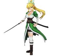 Xinchangda Leafa Figura Fighting Pose Figura Modelo 19 cm PVC Anime Figuras Kirigaya Suguha Figura de Acción Estatua Coleccionables Decoración de Escritorio