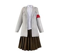 Xinchangda Levi - Disfraz de cosplay de Eren Jaeger, traje de cosplay de cuerpo de encuesta de anime, uniforme de la Legión Exploradora, Alas de la Libertad, disfraz de chaqueta larga y pantalones