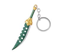 Xinchangda Llavero Anime The Seven Deadly Sins Meliodas Arma Colgante de Metal, 11cm, Unicolor, Unisex-Niños y Adultos