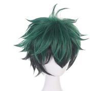 Xinchangda MHA - Disfraz de Midoriya Izuku, disfraz de cosplay de dibujos animados de Todoroki Shouto para cosplay, conjunto completo de traje de batalla MHA Merch para disfraz de Halloween