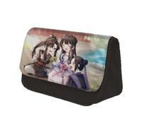 Xinchangda Mo Dao Zu Shi Estuche para lápices Wei Wu Xian Anime Pencil Box LAN Wang Ji Bolsa de gran capacidad Bolsa de papelería de anime para estudiantes