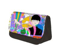 Xinchangda Mob Psycho 100 - Estuche para lápices Reigen Arataka Kageyama Shigeo con impresión 3D, gran capacidad, para niños y niñas, Tipo 15, 22*13*7.5cm, Estuche para lápices