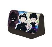 Xinchangda Mob Psycho 100 - Estuche para lápices Reigen Arataka Kageyama Shigeo con impresión 3D, gran capacidad, para niños y niñas, Tipo 14, 22*13*7.5cm, Estuche para lápices