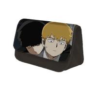 Xinchangda Mob Psycho - Estuche para 100 lápices Kageyama Shigeo Anime Reigen Arataka, gran capacidad, bolsa de papelería de anime para estudiantes
