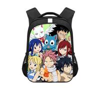 Xinchangda Mochila escolar de Fairy Tail Erza Scarlet Natsu Dragneel, mochila escolar con estampado de anime, mochila casual de dibujos animados para niñas y niños, regalos de cumpleaños, Tipo 7,