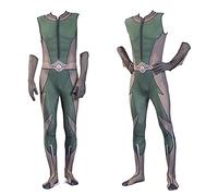 Xinchangda Mono de Cosplay de Homelander de The Boys The Deep The Trainer Starlight Disfraz de Cosplay Bodysuit Uniforme Conjunto Completo para Adultos Niños Halloween Carnaval Disfraces, 180/190 cm