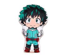 Xinchangda My Hero Academia - Almohada de peluche con diseño de anime Midoriya Izuku Todoroki Shoto de peluche con dibujos animados y suaves para decoración del hogar, regalo para niños y niñas