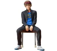 Xinchangda Okita Sougo - Figura de anime de dibujos animados, estatua sentada de PVC, Okita Sougo, figura de anime, modelo coleccionable de escritorio, adornos de escritorio, regalos de 16 cm