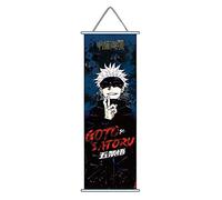Xinchangda Póster de anime Gojo Satoru Itadori Yuji Scrolls - Marco para póster de pared para decoración del hogar, pared y dormitorio