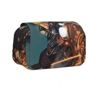 Xinchangda Saitama - Estuche para lápices de anime Genos/Tatsumaki de gran capacidad, bolsa de papelería para artículos escolares, Tipo 4, 21*7.5*10CM, Estuche para lápices