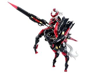 Xinchangda Shadow-Yefuna·Malkina - Figura de acción ilustrativa (19 cm) | Figura de chica de pintura original de anime, figura articulada movible, accesorios intercambiables, modelo coleccionable