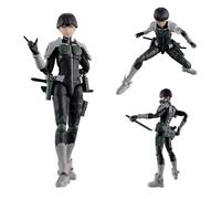 Xinchangda Soshiro Hoshina Figura de acción de Soshiro Hoshina, traje de combate, modelo de personaje sentado, accesorios móviles y reemplazables, figura de escritorio