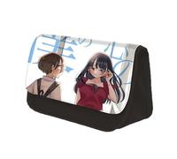 Xinchangda The Dangers in My Heart - Estuche para lápices de anime Yamada Anna/Kyotaro Ichikawa, gran capacidad, bolsa para bolígrafos para estudiantes, bolsa de papelería, tipo 8, 22x7.5x13CM
