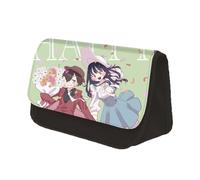 Xinchangda The Dangers in My Heart - Estuche para lápices de anime Yamada Anna/Kyotaro Ichikawa, gran capacidad, bolsa para bolígrafos para estudiantes, bolsa de papelería, tipo4, 22x7.5x13CM