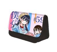 Xinchangda The Dangers in My Heart - Estuche para lápices de anime Yamada Anna/Kyotaro Ichikawa, gran capacidad, bolsa para bolígrafos para estudiantes, bolsa de papelería, Tipo 15, 22x7.5x13CM