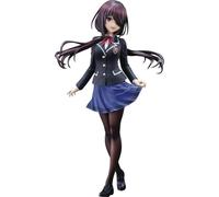 Xinchangda Tokisaki Kurumi - Figura de anime Yatogami Tohka, modelo de estatua, uniforme escolar, falda negra de 14 cm, escultura de escritorio, regalo coleccionable