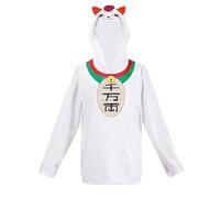 Xinchangda Turbo Granny - Disfraz de cosplay de Ayase Momo, trajes de cosplay de Ayase Momo, sudaderas con capucha Maneki-Neko, sudaderas de anime, Halloween, Navidad, carnaval, fiesta, juego de rol