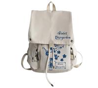 Xinchangda Violet Evergarden - Mochila de anime de gran capacidad para laptop, mochila escolar de dibujos animados, bolsa de hombro para adolescentes, Blanco Tipo 3, 28*15*38 cm