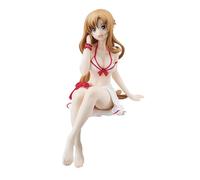 Xinchangda Yuuki Asuna Figure 15 cm posición sentada Yuuki Asuna Figuras de Acción Anime Estatua Coleccionables Escritorio Decoración Regalo para Fans