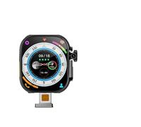 XINDADA DW99 S9 Ultra Android Smart Watch 4G Let 800W Camera GPS WiFi G00gle Play Heart Rate Blood Oxygen Smartwatch For Men Student (Black)