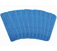 Xindejia - 10 cabezales de repuesto para mopa de microfibra para mopa húmeda o seca almohadillas de limpieza de suelos compatibles con sistema de cuidado de suelos Bona.
