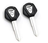 Xindejia Llave en Blanco para Motocicleta, Hoja sin Cortar, 2 Piezas para Yamaha YZF R1 R6 FZ1 FZ6 FJR1300 1998-2010