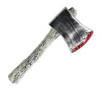 Xinfuquan God of War Axe,Hacha Disfraz,Hacha con diseño de Madera de plástico,Halloween Cosplay Props para complemento para Carnaval, Halloween y Celebraciones