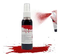 Xinfuquan Halloween Sangre Falsa,Fake Blood Spray,Lavable, Profesional 60lm Spray de Sangre Falsa Realista Para Película, Disfraz de Zombies,Vampiros,Maquilhagem Sfx Sangue Falso