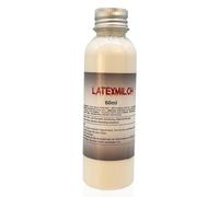 Xinfuquan Leche de látex, para Pascua, Halloween, maquillaje, látex, 60 ml, color blanco, adhesivo para la piel, maquillaje zombi, heridas realistas, cicatrices de vidrio líquido.