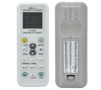 XINFUTE K-1028E - Mando a distancia universal de CA A/C 1000 en 1 para Gree Midea Toshiba Haier Daikin Hitachi Sharp Panasonic Samsung Sanyo Hisense Fujitsu aire acondicionado