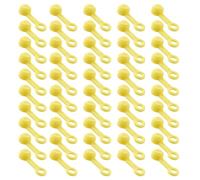 XINGBEI 50 Uds. Cubiertas para pezones de Purga de Freno, Tapas de Goma para Purga de Bicicleta, Pinza hidráulica, Polvo, Tapas de Tornillo Suaves de Purga fáciles de Instalar