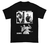 XINGCHEN BAG B.B Albert Freddie King Three Kings of Blues - Camiseta para aficionados, color negro, Negro, XL