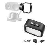 XinGeeek Mini luz LED magnética para Insta360 Link2, iluminación portátil de relleno de cámara web para Insta360 Link2C/2PRO cámara de acción fotografía para selfie Stick Vlog grabación de video