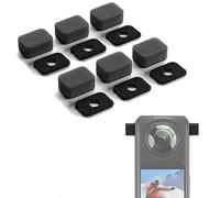XinGeeek Protector de viento con micrófono para Insta360 X5, parabrisas que reduce los ruidos del viento para accesorios de cámara Insta360 X5, mejora la calidad del sonido