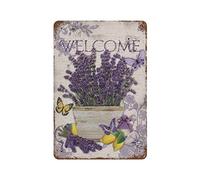 XingFox Letrero metálico con la letra de From My Heart's In The Highlands de Robert Burns. Poema y canción. Impresión artística de poesía escocesa. Placa de 8x12 pulgadas.