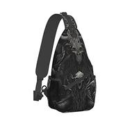 XingFox Mochila bandolera Camper Bear para mujer y hombre, estilo casual, ideal para viajes y senderismo.