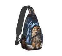 XingFox Mochila bandolera Camper Bear para mujer y hombre, estilo casual, ideal para viajes y senderismo.