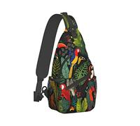 XingFox Mochila bandolera Camper Bear para mujer y hombre, estilo casual, ideal para viajes y senderismo.