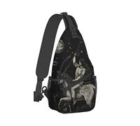 XingFox Mochila bandolera Camper Bear para mujer y hombre, estilo casual, ideal para viajes y senderismo.